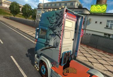 Scania R&S Topline  Griffin Konzack skin 1.26