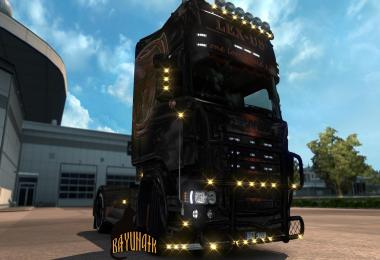 Scania R&S Topline Lex-Us skin 1.26