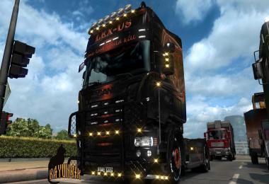 Scania R&S Topline Lex-Us skin 1.26