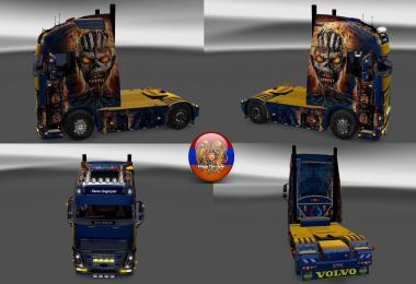 Volvo FH 2013 Iron Maiden Skin v1.0