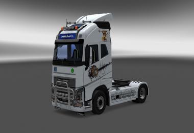 Volvo FH16 2013 Music skin v1.0