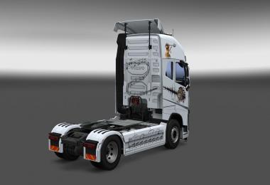 Volvo FH16 2013 Music skin v1.0