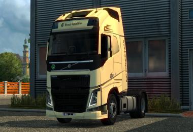 Volvo FH16 SkinPack Braun Spedition v1.5