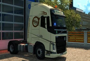 Volvo FH16 SkinPack Braun Spedition v1.5