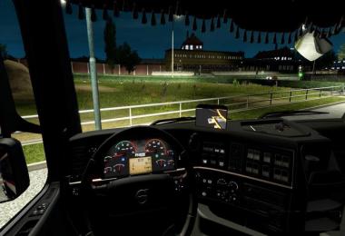 2009 Volvo FH16 dashboard