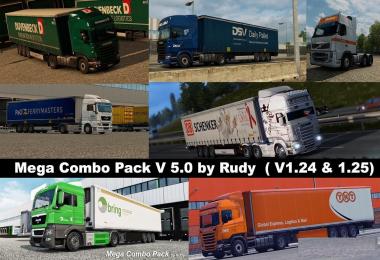 The Mega Combo Pack V5.0 for ETS2 v1.24 & v1.25