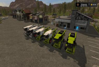 Claas Lexion Pack 3 versions v1.0