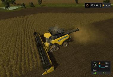 New Holland 45ft with sunflowers v1.0