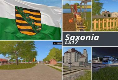 Saxony for Farming simulator 17 v1.2.0