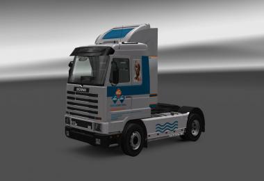 Scania 143 M Gruzlogistic skin v1