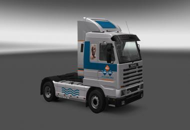 Scania 143 M Gruzlogistic skin v1