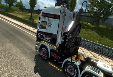 Scania R SCS Smiths heavy haulage skin 1.26