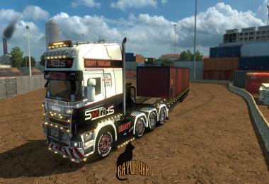 Scania R SCS Smiths heavy haulage skin 1.26