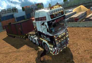 Scania R SCS Smiths heavy haulage skin 1.26