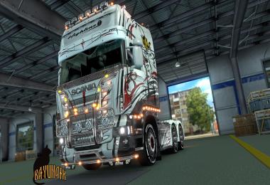 Scania R Topline V8 skin 1.26