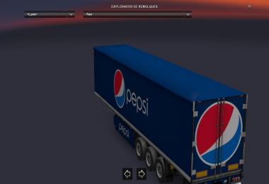 Standalone Pepsi Trailer