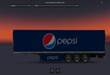 Standalone Pepsi Trailer