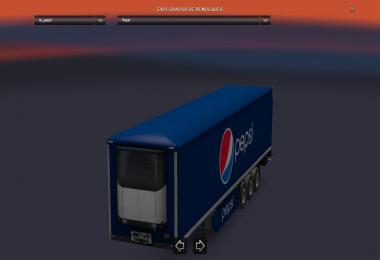 Standalone Pepsi Trailer