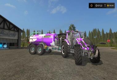 Valtra T Series Cow GT Milka Edition v1.0