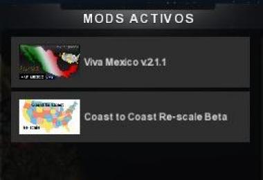 Viva Mexico Map v2.1.1 Fix + Coast to Coast Compatible