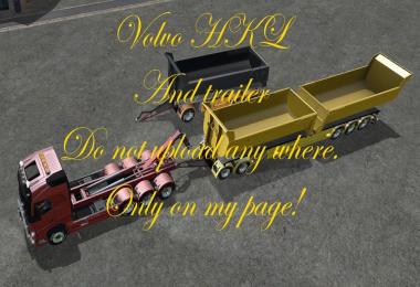 Volvo FH 16 750 HKL + Trailer v1.0