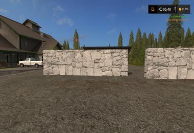 Wall 10M with Collision v2.0 Placeable