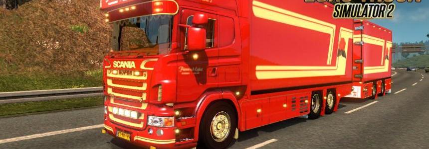 SCANIA R620 Fleurs Combo Tandem v2.0 - Modhub.us