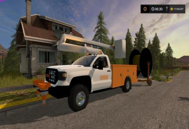 2016 GMC Sierra 3500HD Bucket Truck v1