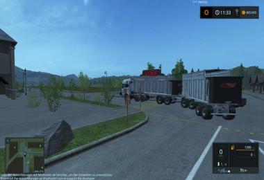 Fliegl 4-axle tipper v1.0