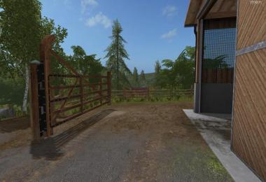 Animated paddock fence with gate v1.0