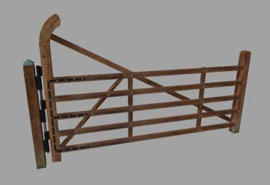 Animated paddock fence with gate v1.0