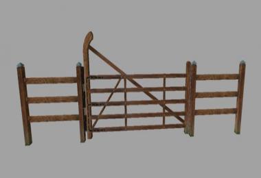 Animated paddock fence with gate v1.0