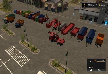 Big Pack KAMAZ v1.0