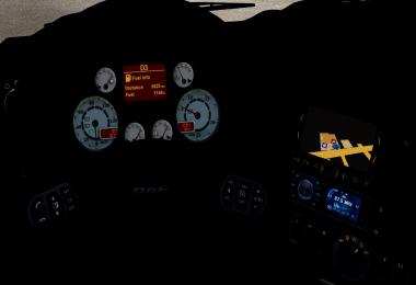 Dashboard for DAF 105 1.26.x