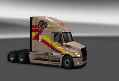 Freightliner Cascadia 2018 Race skin 1.26