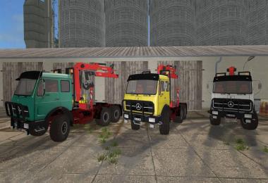 Mercedes-Benz NG 6x6 Forrestry Crane v2.0