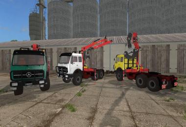 Mercedes-Benz NG 6x6 Forrestry Crane v2.0