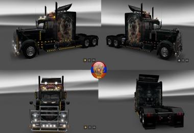 Peterbilt 389 Peterbilt 389v2 Tiger Skins 1.26.6s