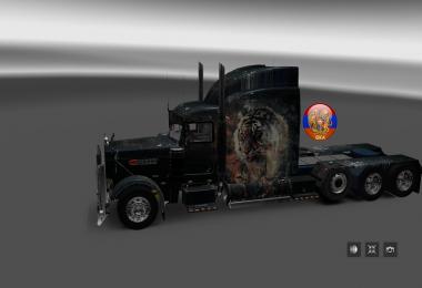 Peterbilt 389 Peterbilt 389v2 Tiger Skins 1.26.6s