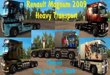 Renault Magnum Heavy Transport 6x4, 8x4 & 10x4 1.26