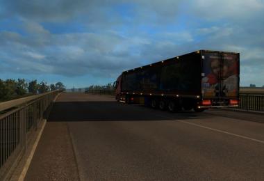 Romanian Skin Iveco Hi-Way + Trailer 1.26