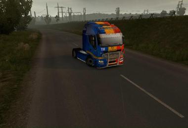 Romanian Skin Iveco Hi-Way + Trailer 1.26