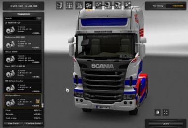 Scania 10000hp and transmission 1.26.x