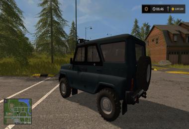 UAZ Hunter Farming simulator 17 v1.0