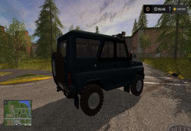 UAZ Hunter Farming simulator 17 v1.0