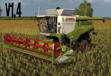 Claas Lexion 700 STAGE IV Pack v1.4