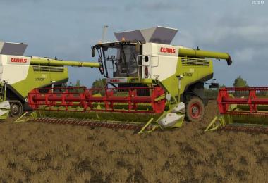 Claas Lexion 700 STAGE IV Pack v1.4