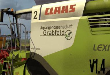 Claas Lexion 700 STAGE IV Pack v1.4