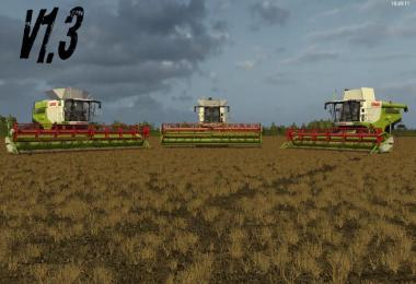 Claas Lexion 700 STAGE IV Pack v1.4