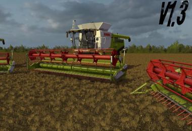 Claas Lexion 700 STAGE IV Pack v1.4